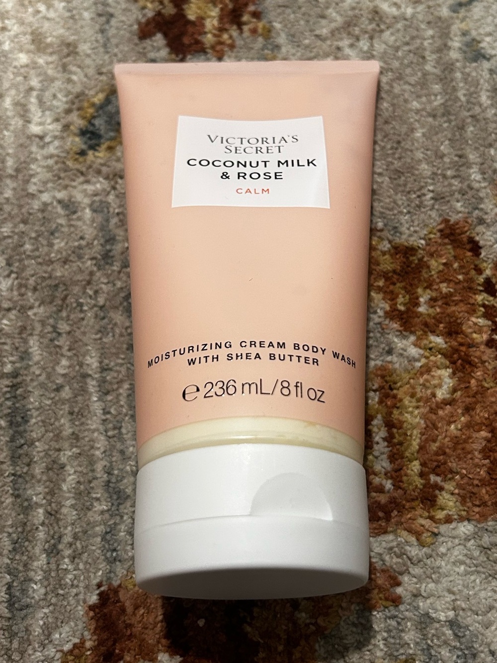 Victoria's Secret Peach-Pink Coconut Milk & Rose Cream Body Wash